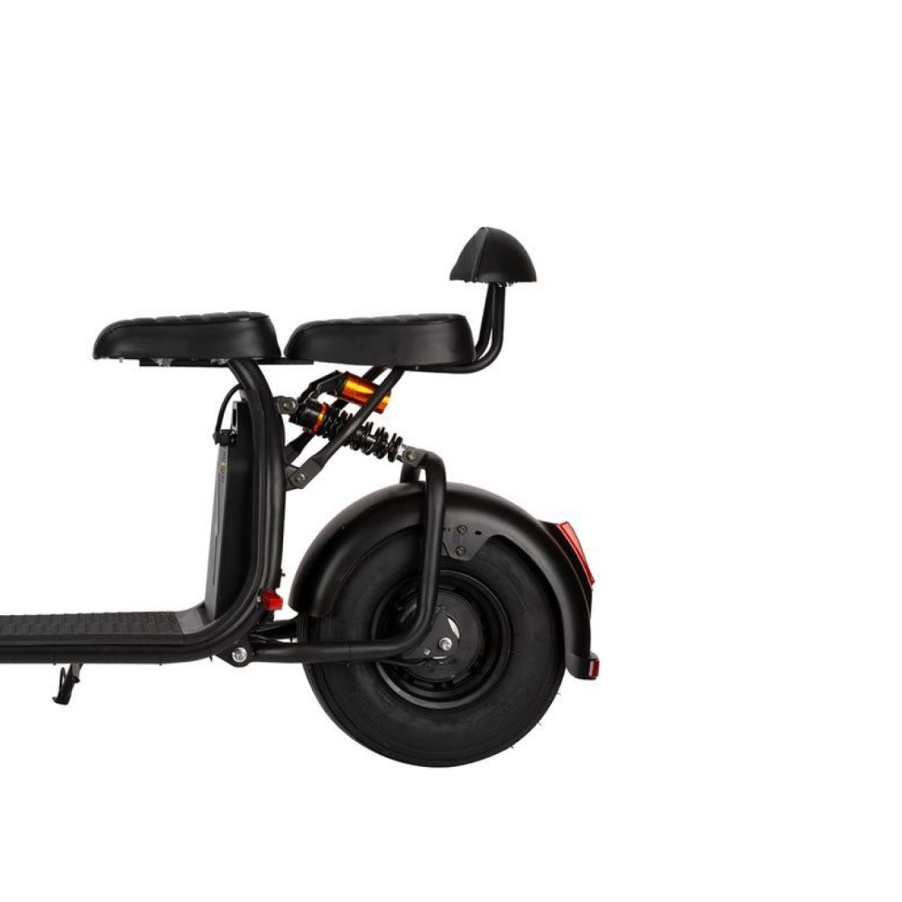 Электроскутер Citycoco GT X7 PRO Черный матовый (2000W) Off Road 3