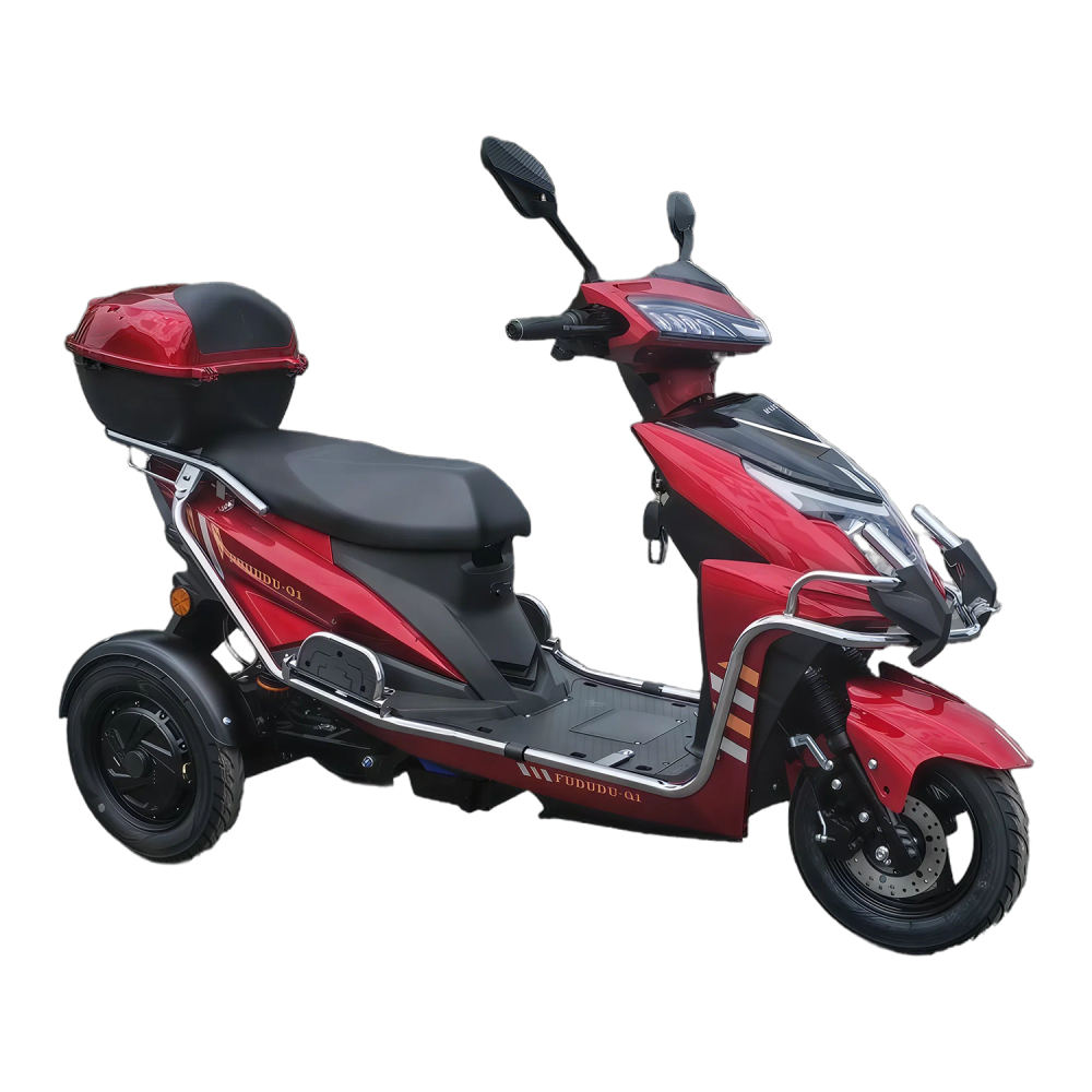 Электротрицикл FUDUDU Q1 красный 2