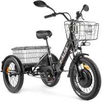 Электровелосипед электротрицикл Eltreco Green City e-ALFA Trike