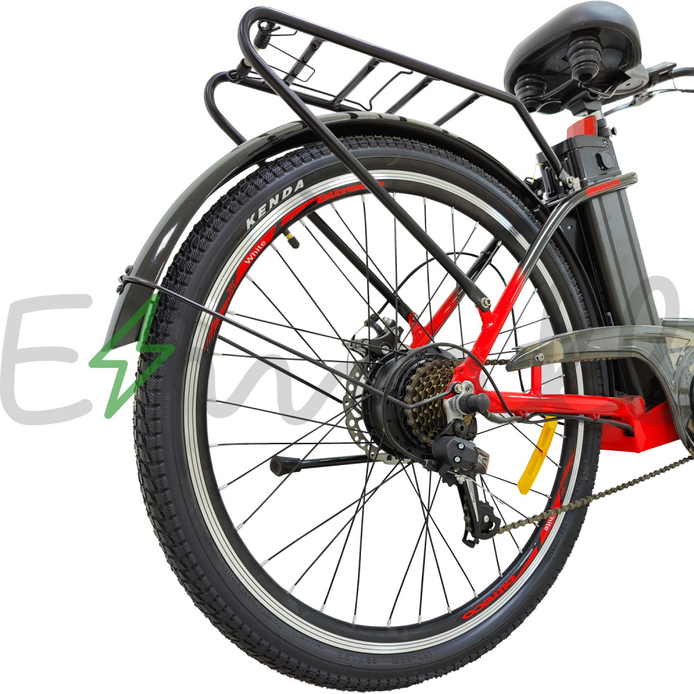 Электровелосипед велогибрид Eltreco White 250W 8