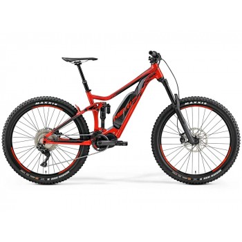 Электровелосипед Merida eOne-Sixty 900 27.5" черно-красный
