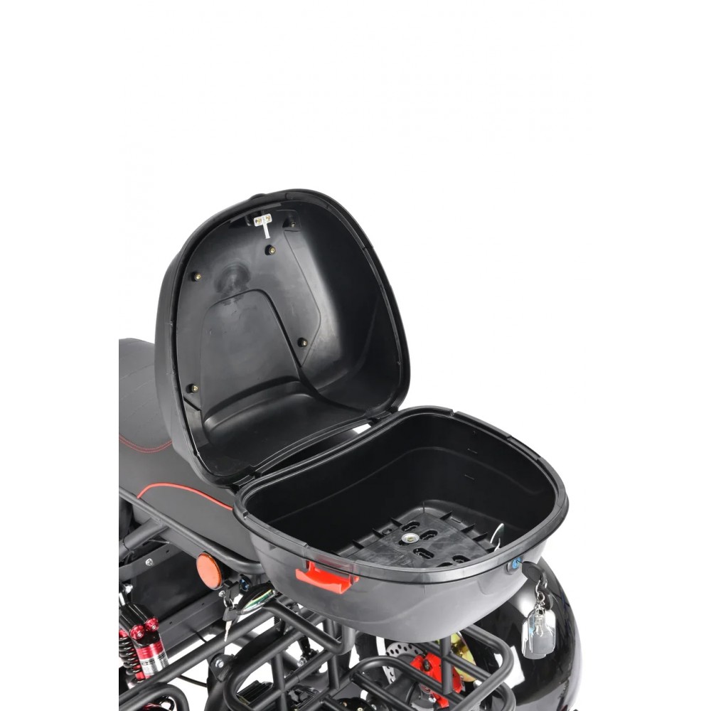 Трехколесный электроскутер CityCoco WHITE SIBERIA pro 3000W TRIKE+ черный 1