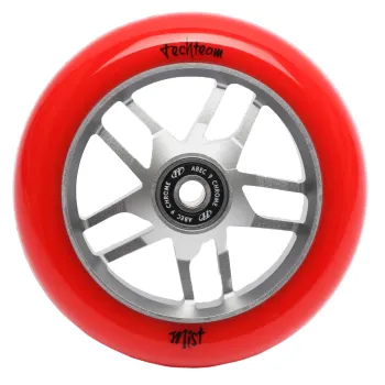 Колесо Tech Team для трюкового самоката 110*24 мм, Mist, красного цвета